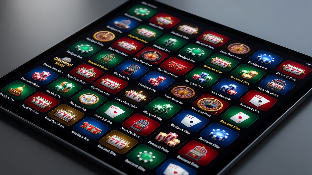 Vielfalt der Spiele und Software-Anbieter - seriöses online casino